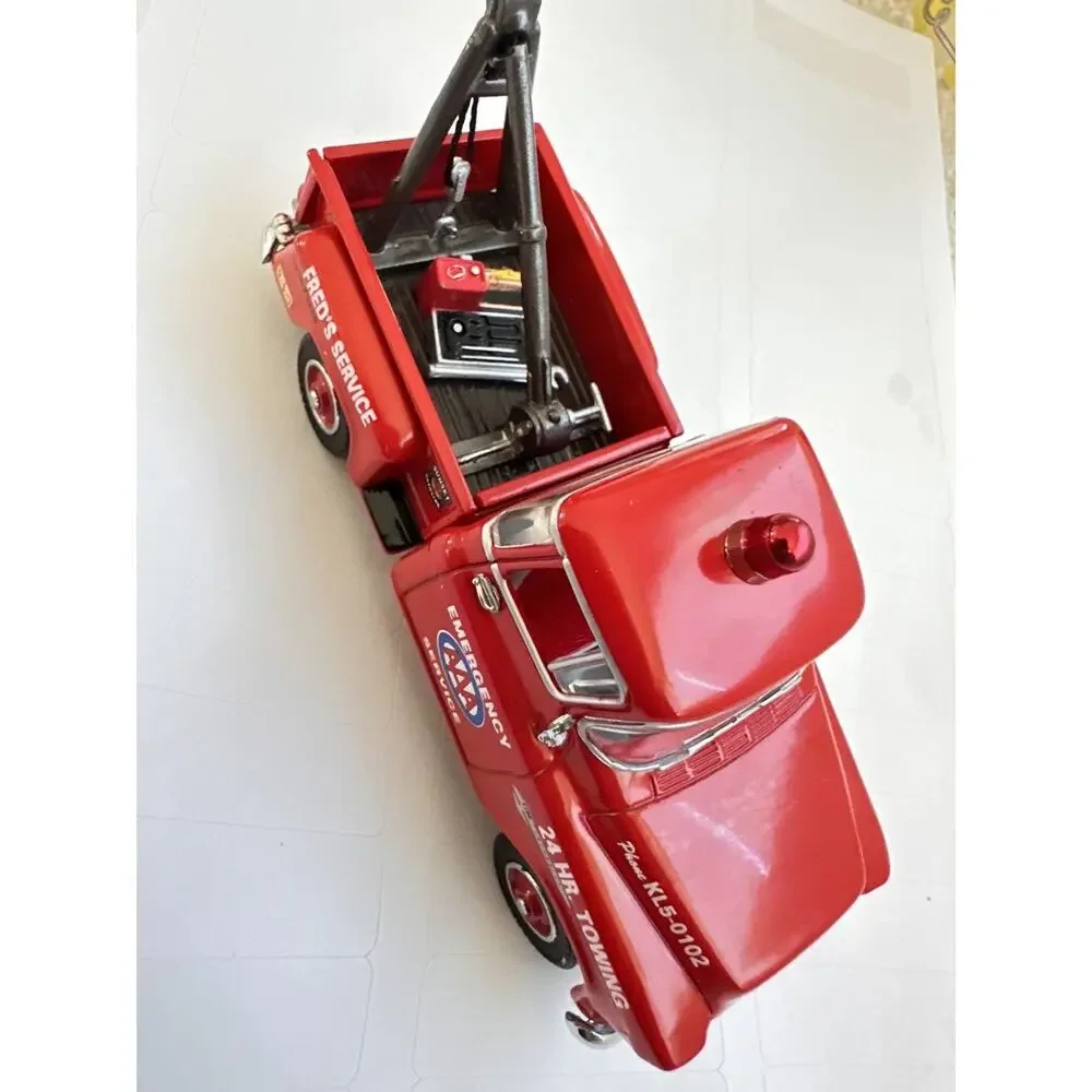 A15 Matchbox 1955 Chevy 3100 AAA Tow Truck 1:43 YRS01 w/ COA Collectible